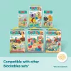 Zestaw konstrukcyjny Spin Master Melissa & Doug Blockables Safari Playset – figurki i klocki do układania