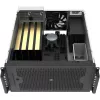 Obudowa rack SILVERSTONE RM53-502 — 19-calowa obudowa do szafy serwerowej, czarna