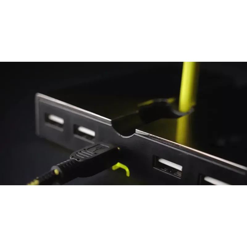 Xtrfy B1 Mouse Bungee LED uchwyt na mysz z 4-portowym hubem USB 2.0