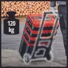 Skrzynka narzędziowa Einhell E-Case L polipropylenowa czarno-czerwona 41,5 x 27,3 x 32 cm
