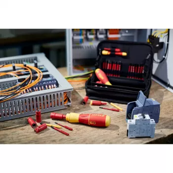 Wkrętarka elektryczna Wiha 44318 Czerwony Żółty