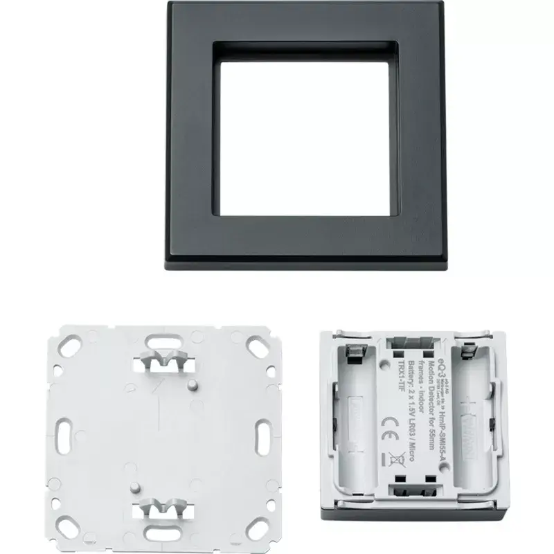 Czujnik ruchu HomeMatic IP HmIP-SMI55-A antracyt — montaż ścienny/sufitowy, 55 ramek