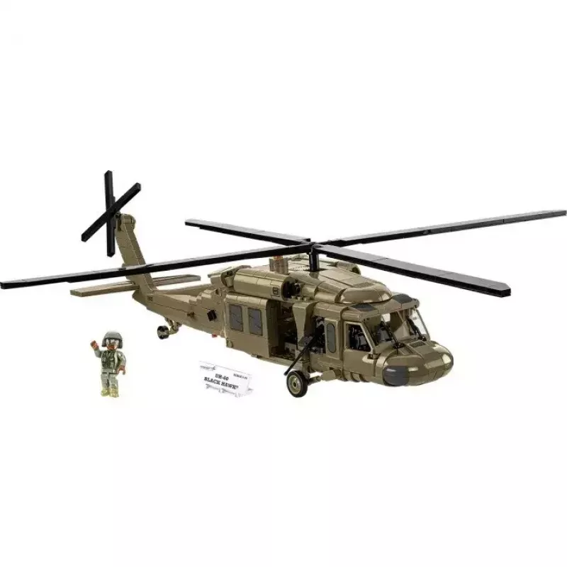 Zestaw konstrukcyjny Cobi Sikorsky UH-60 Czarny Hawk 928 klocków, model COBI-5906