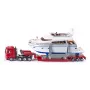 Siku Heavy Haulage Transporter z jachtem, Model ciężkiego transportera, Preassembled, 1:87, Chłopiec/Dziewczynka, 3 lat(a), 99 lat(a)