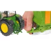 Siku John Deere 6210R, model ciągnika, 3 lat(a), Metal, Plastik, Czarny, Zielony