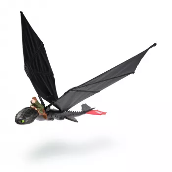 Zdalnie sterowany latający smok Toothless od Spin Master — Jak wytresować smoka, RC z pilotem