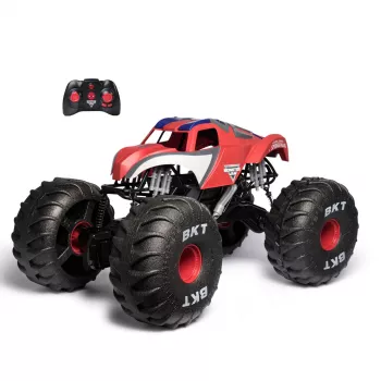 Monster Jam Marvel Mega Spider-Man RC Monster Truck, terenowy, ponad 60 cm długości, skala 1:6, zabawki superbohaterów dla chłopców i dziewczynek od 4 lat