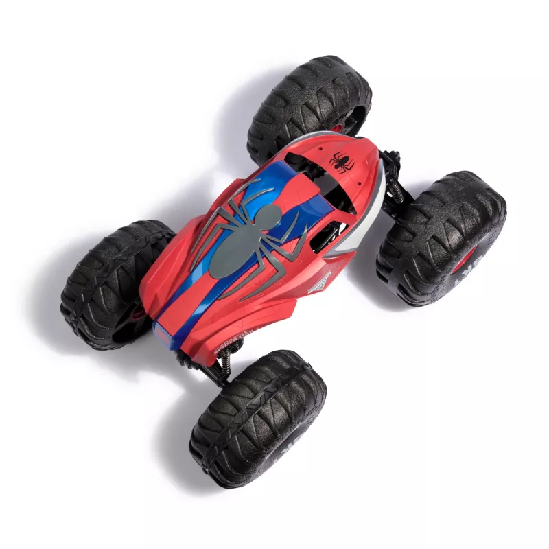 Monster Jam Marvel Mega Spider-Man RC Monster Truck, terenowy, ponad 60 cm długości, skala 1:6, zabawki superbohaterów dla chłopców i dziewczynek od 4 lat
