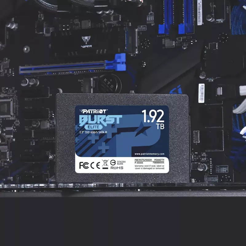 Dysk SSD Patriot Burst Elite 1.92TB 2.5 cala SATA 3.0 PBE192TS25SSDR