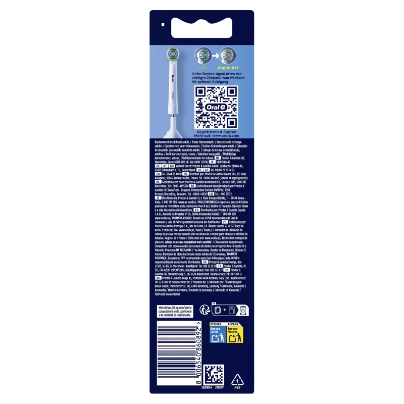 Główki szczoteczki Braun Oral-B Pro Precision Clean 6 szt.