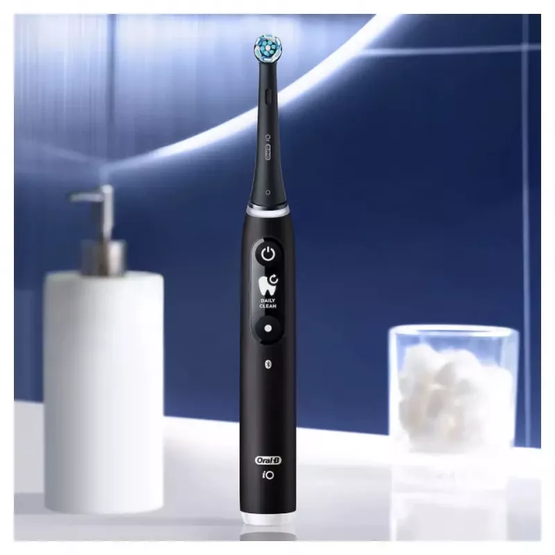 Oral-B iO Duo Elektryczna szczoteczka do zębów dla dorosłych Czarna, Różowa
