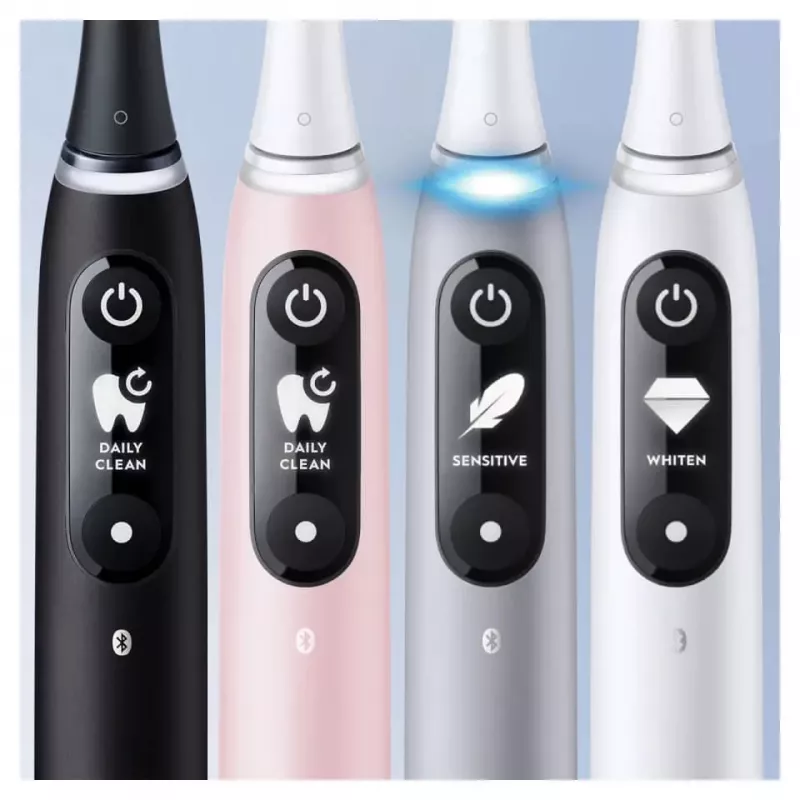 Oral-B iO Duo Elektryczna szczoteczka do zębów dla dorosłych Czarna, Różowa