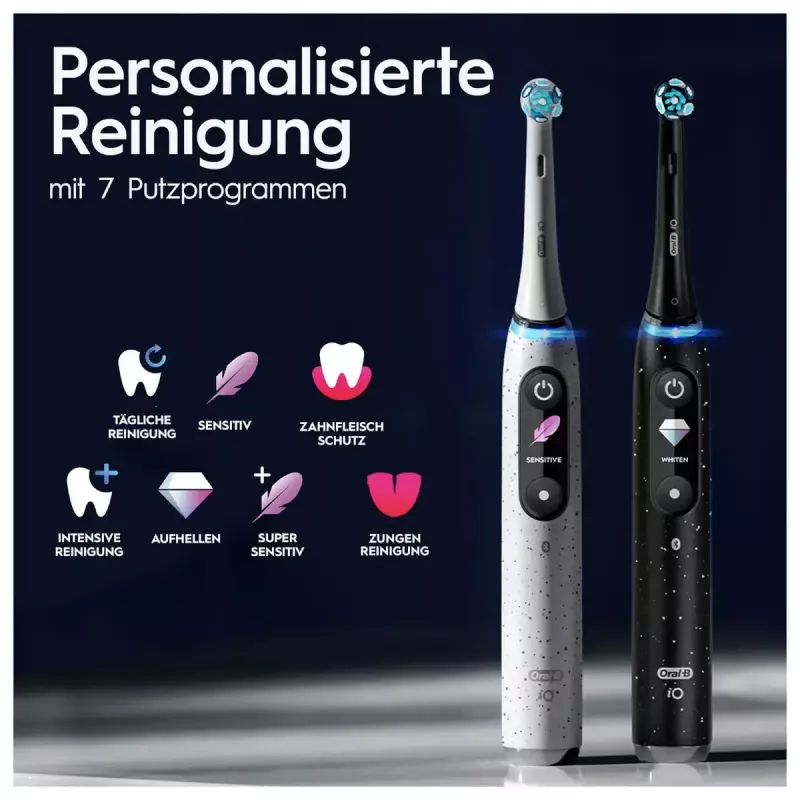 Oral-B iO iO10 Elektryczna szczoteczka rotacyjna dla dorosłych Czarna