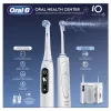 Obrotowo-oscylacyjna szczoteczka do zębów Oral-B iO6 biały dla dorosłych, zasilana baterią, 2 końcówki