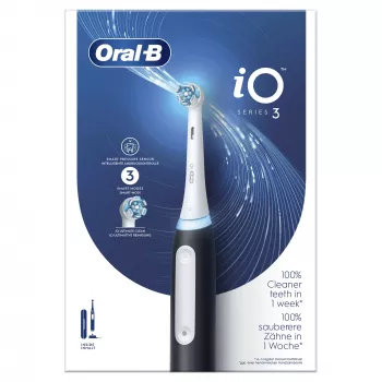 Oral-B szczoteczka elektryczna Dla dorosłych Rotacyjno-oscylacyjna szczoteczka do zębów Czarny Biały