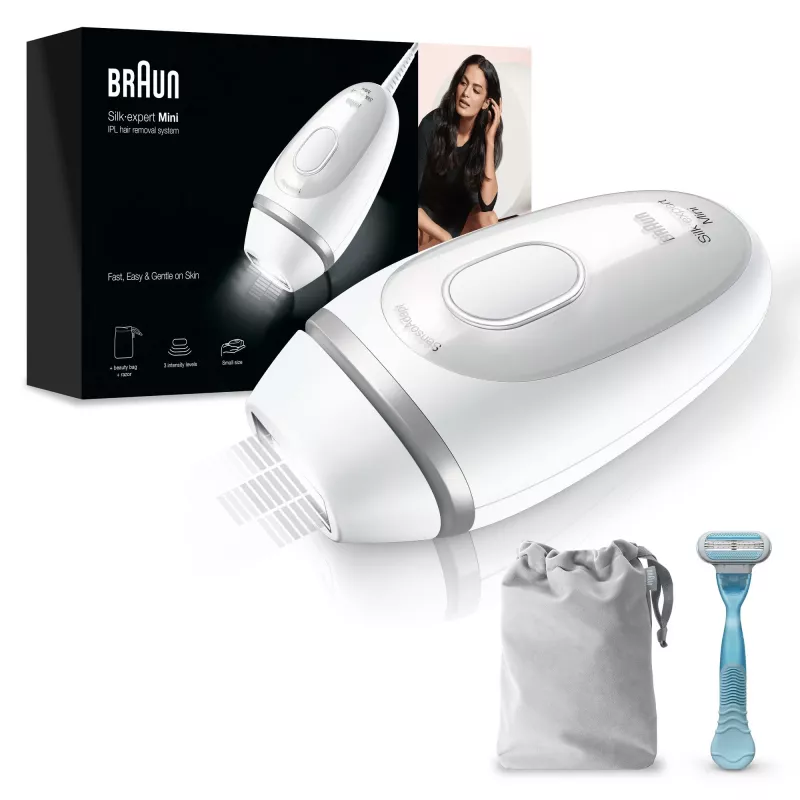 Epilator Braun Silk-expert Mini PL1124 Intense pulsed light IPL biały