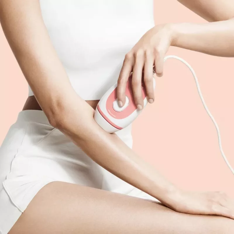 Braun Silk-expert Mini PL1000 IPL Intense pulsed light (IPL) Różowy, Biały