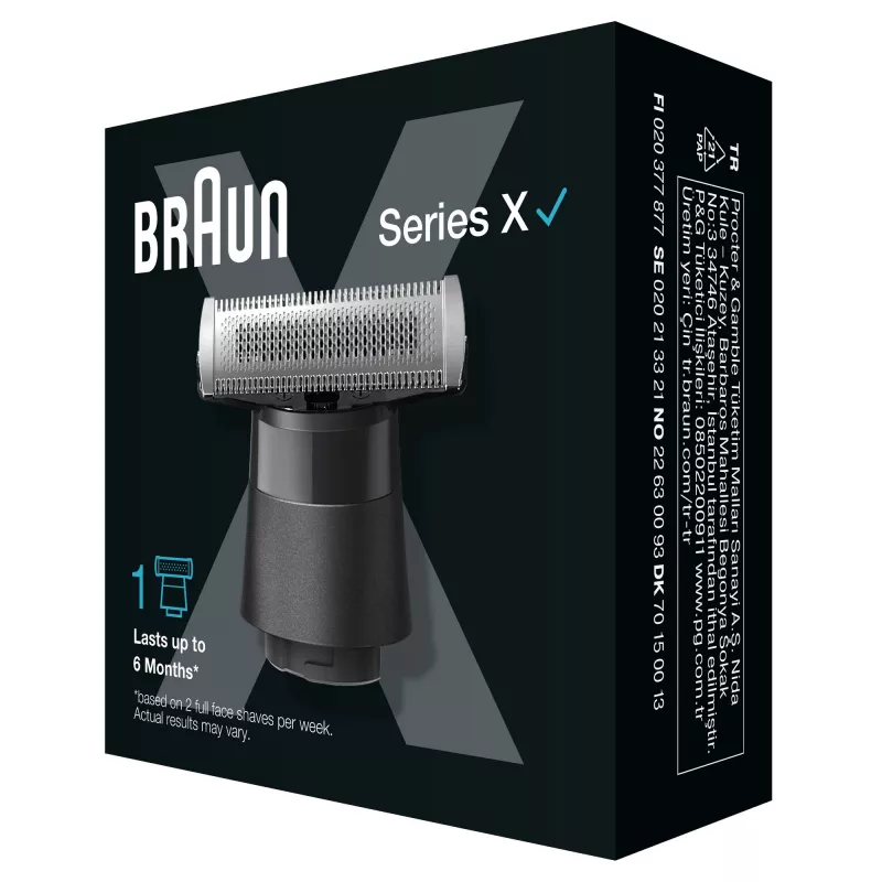 Głowica goląca Braun XT20 1 głowica Czarna