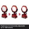 Lampa zewnętrzna akumulatorowa EINHELL GC-OL 18/1500 Li‑Solo — światło LED, bateria i ładowarka nie są dołączone
