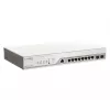 D-Link 10-portowy Gigabit PoE+ Nuclias Smart Managed Switch z 2 portami SFP