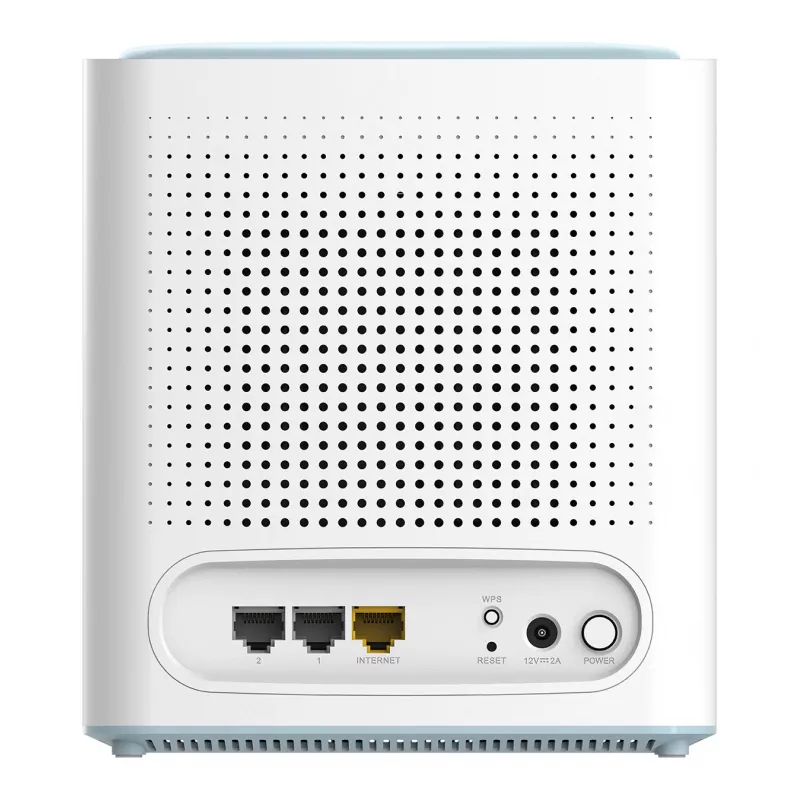 D-Link EAGLE PRO AI AX3200 Mesh System (2 szt.), Biały, System mesh, Status, Zasilanie, 510 m², Dwuzakresowy (2,4 GHz / 5 GHz), Wi-Fi 6 (802.11ax)