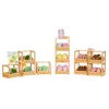 Miniverse Spaces Furniture Pack w PDQ, Kawiarnia, 8 lat, Wielokolorowy, Plastik