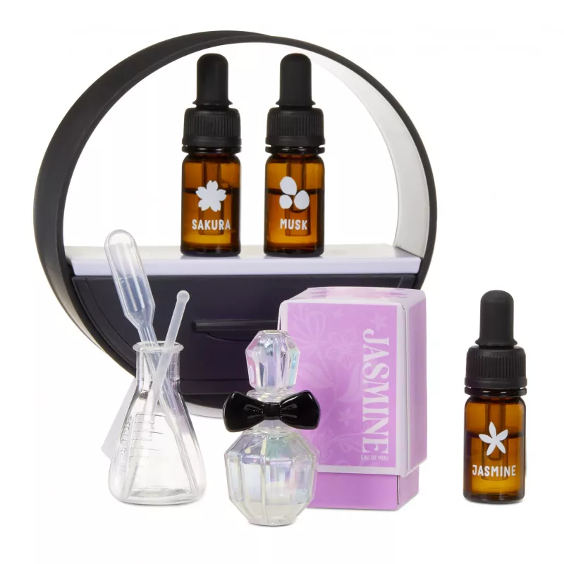 Miniverse Make It Mini Fragrances w PDQ, Zestaw do tworzenia perfum dla dzieci, 8 lat, Wielokolorowy