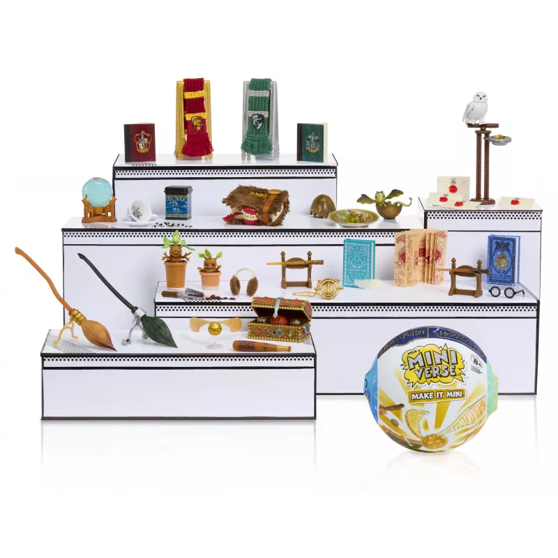 Miniverse Make It Mini Harry Potter Powrót do Hogwartu w PDQ, 8 lat, Harry Potter, Wielokolorowy, Plastik