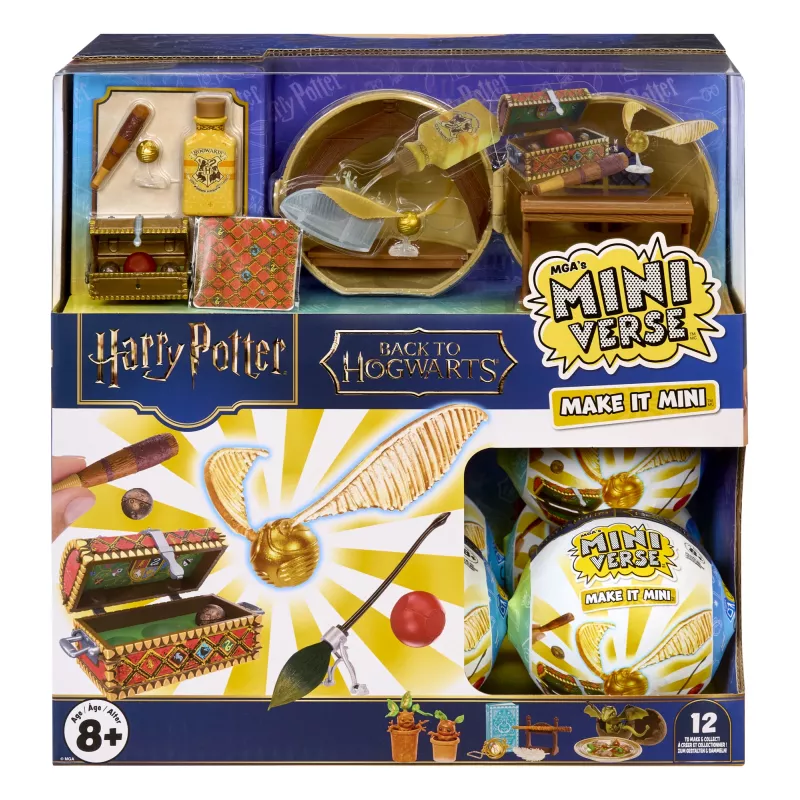 Miniverse Make It Mini Harry Potter Powrót do Hogwartu w PDQ, 8 lat, Harry Potter, Wielokolorowy, Plastik