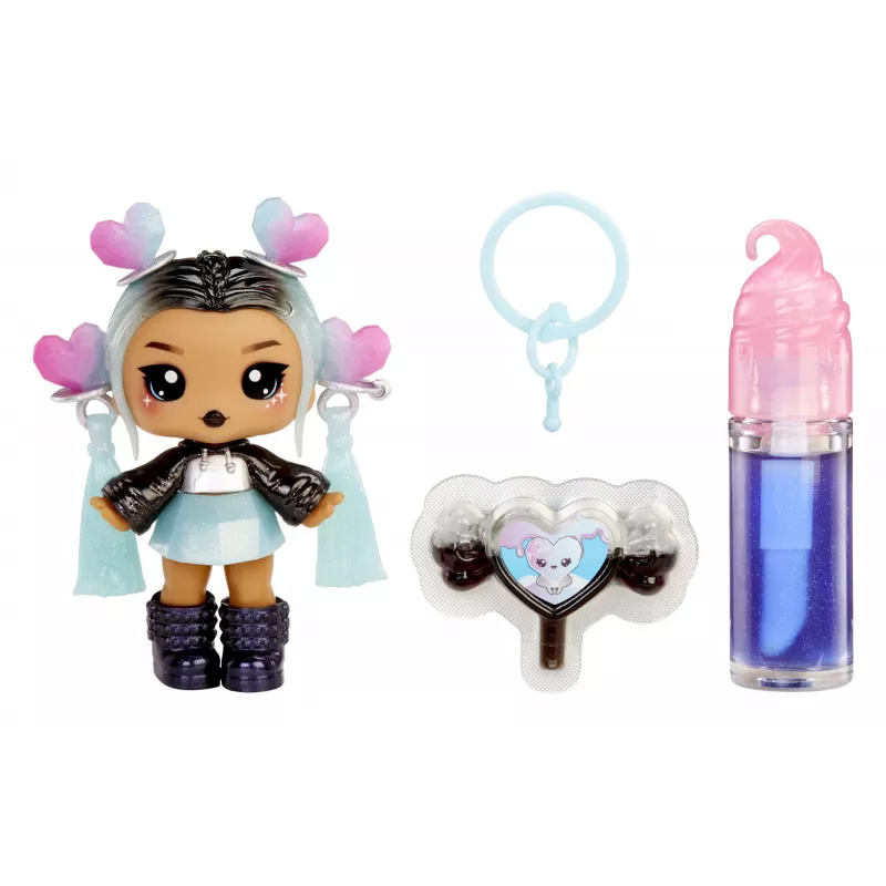 MGA Entertainment Lalka z błyszczykiem Yummiland Sour Sweeties – Nina Heartpop