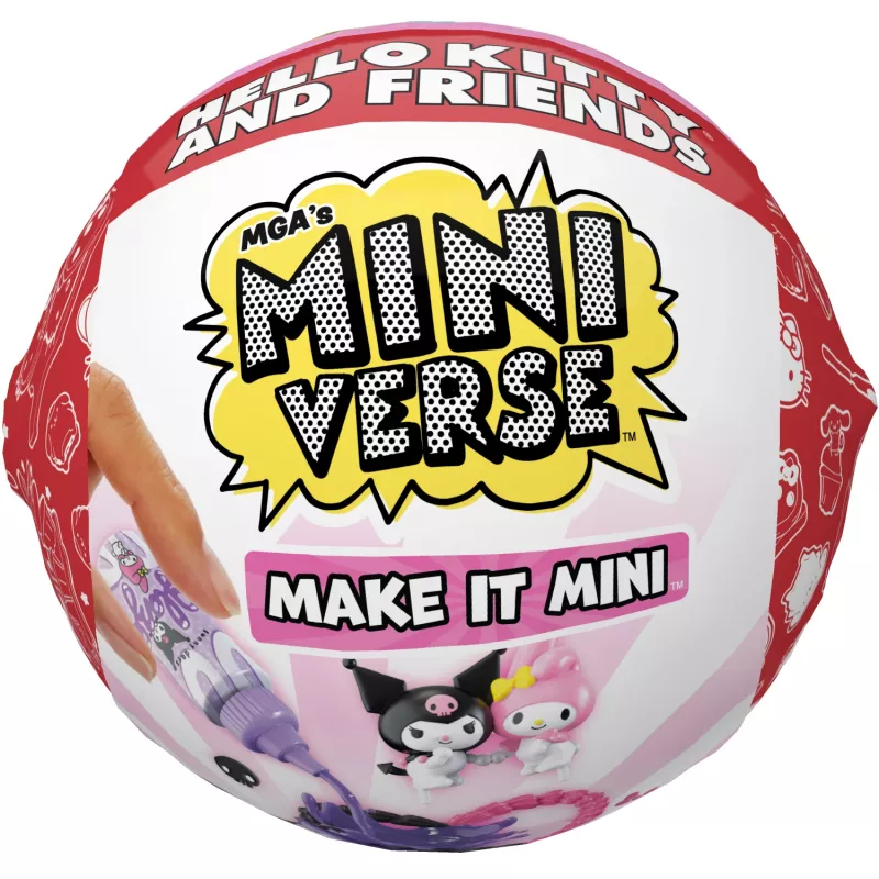 Miniverse Make It Mini SANRIO Series 2 Asst w PDQ, 8 lat, Wielokolorowy, Plastik