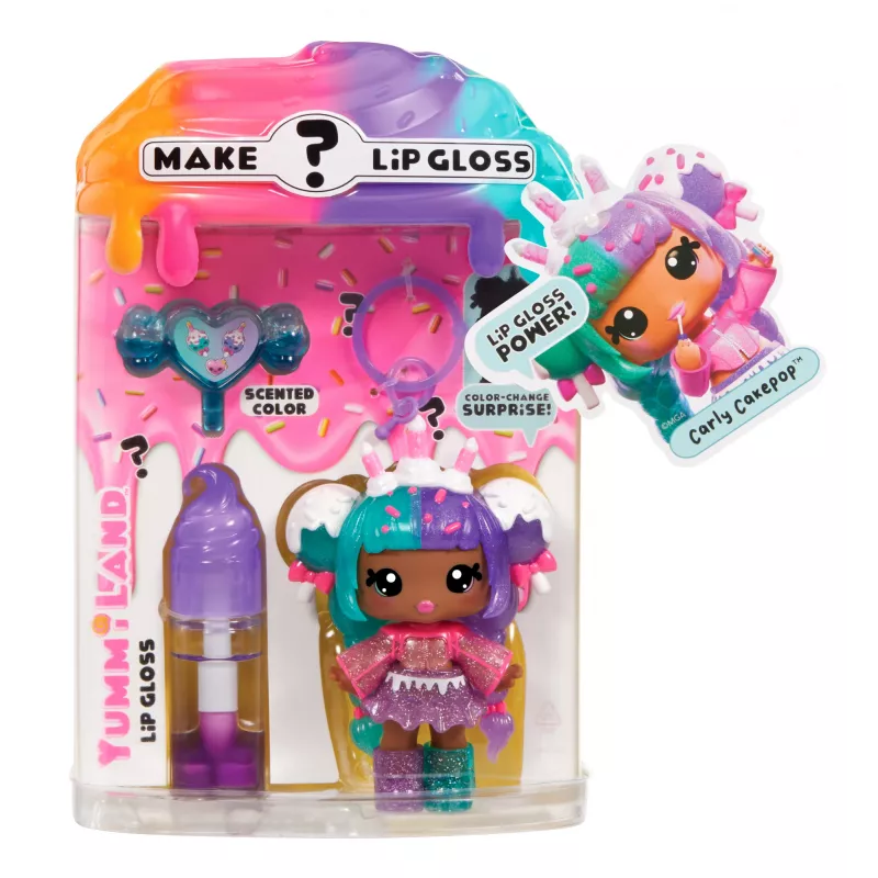 MGA Entertainment Yummiland Mystery Lip Gloss Doll - Carly Cakepop