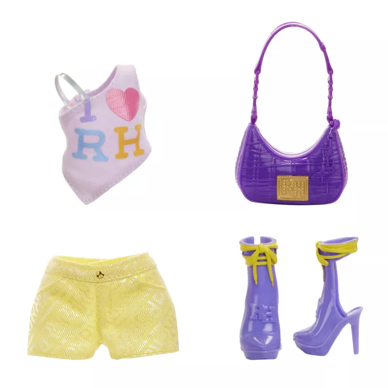 Rainbow High My Fashion Style Lalki modowe - Violet, Lalka modowa, Kobieta, 4 lat(a), Chłopiec/Dziewczynka, 280 mm, Wielokolorowy