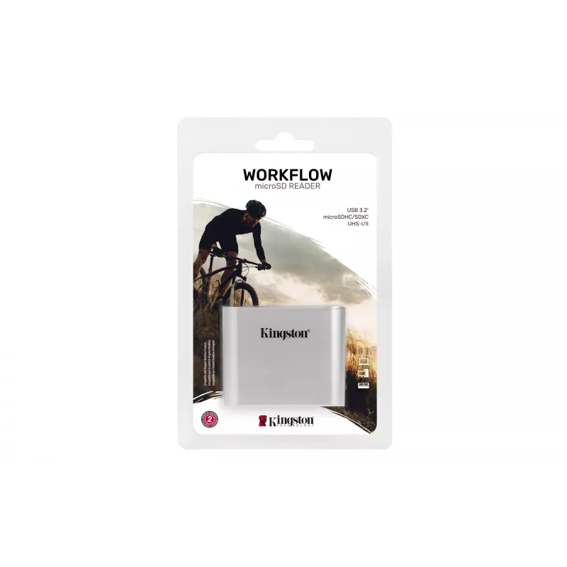 Kingston Technology USB3.2 Gen1 Workflow Dual-Slot czytnik kart microSDHC/SDXC UHS-II
