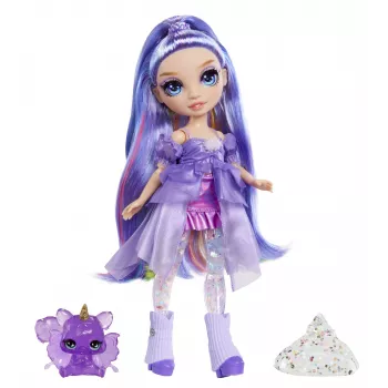 Rainbow High Rainbow Shimmers ze slime Lalka Fashion - Violet (fioletowa)