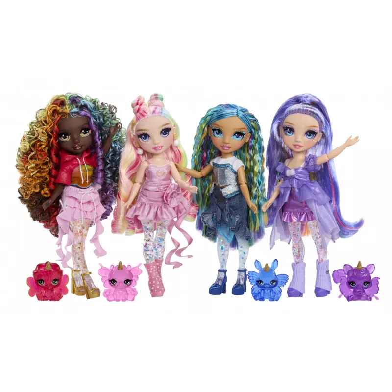Rainbow High Rainbow Shimmers ze slime Lalka Fashion - Violet (fioletowa)