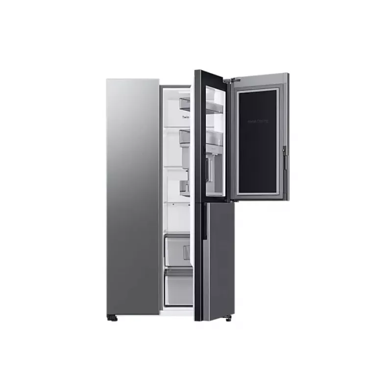 Samsung RH69B8920S9/EG lodówka side-by-side Wolnostojąca 645 L Stal nierdzewna