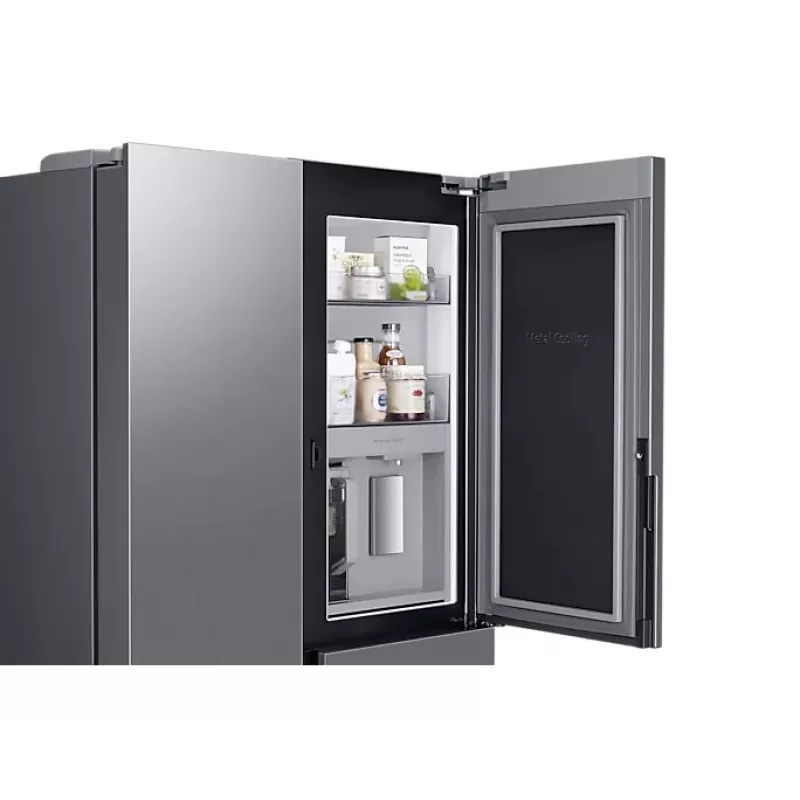 Samsung RH69B8920S9/EG lodówka side-by-side Wolnostojąca 645 L Stal nierdzewna