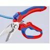 Knipex 95 05 20 SB szczypce Stal nierdzewna Plastikowa rączka Niebieski Czerwony