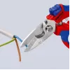 Knipex 95 05 20 SB szczypce Stal nierdzewna Plastikowa rączka Niebieski Czerwony