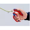 Knipex 95 05 20 SB szczypce Stal nierdzewna Plastikowa rączka Niebieski Czerwony