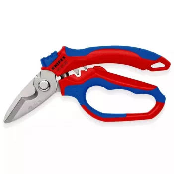 Knipex 95 05 20 SB szczypce Stal nierdzewna Plastikowa rączka Niebieski Czerwony