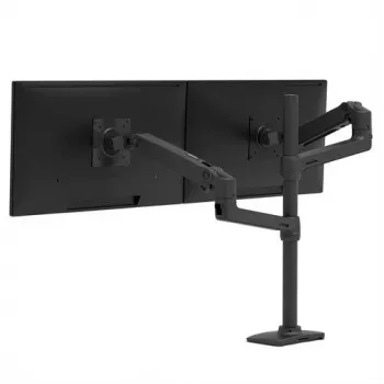 ERGOTRON LX Dual Stacking Arm, Tall Pole (Matte Czarny)