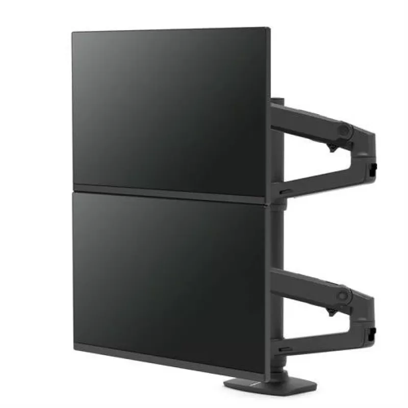 ERGOTRON LX Dual Stacking Arm, Tall Pole (Matte Czarny)