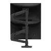 ERGOTRON LX Dual Stacking Arm, Tall Pole (Matte Czarny)