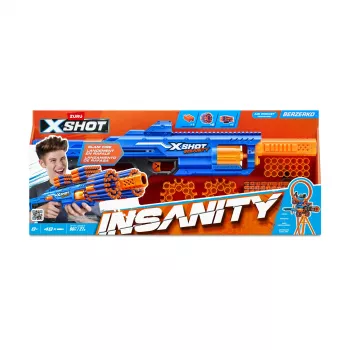 XSHOT Insanity Berzerko (48 strzałek) ZURU