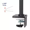 ERGOTRON NX Monitor Arm - matowa czerń