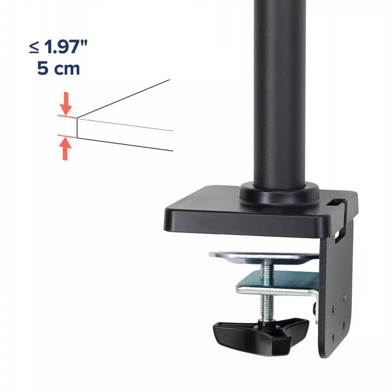 ERGOTRON NX Monitor Arm - matowa czerń