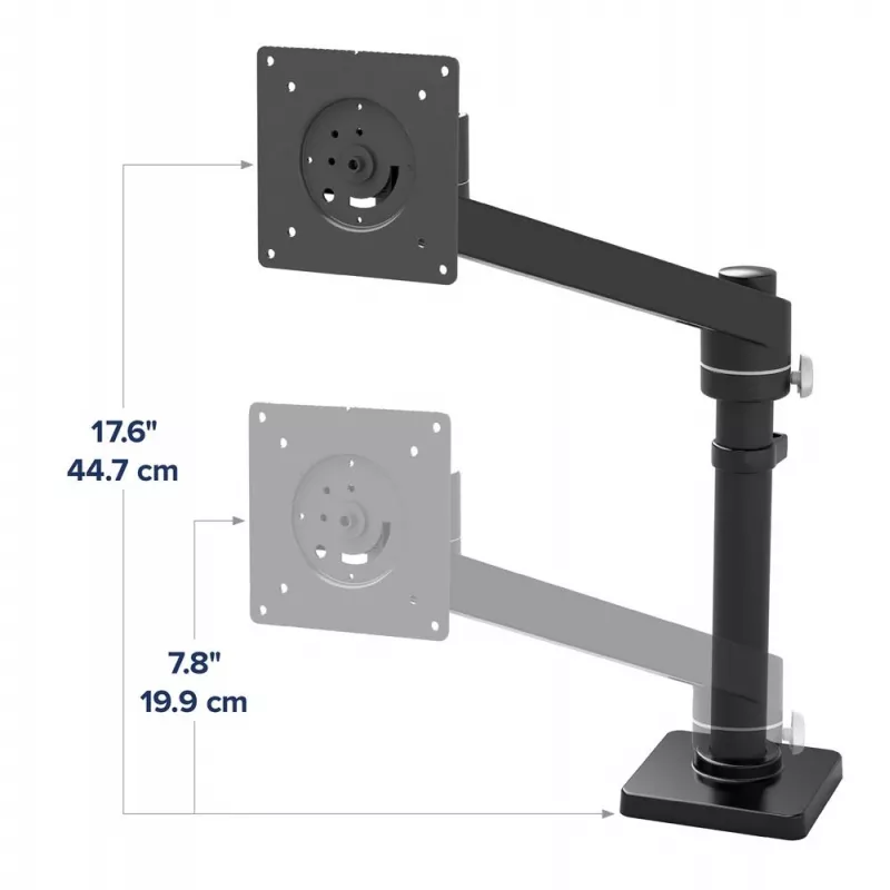 ERGOTRON NX Monitor Arm - matowa czerń