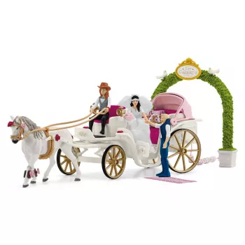 Kareta ślubna Schleich HORSE CLUB 42641S Wielokolorowa